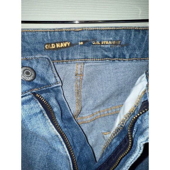 Old Navy High-Waisted Secret-Smooth Pockets O.G. Straight Ankle Jeans Size 26 - Picture 6 of 12